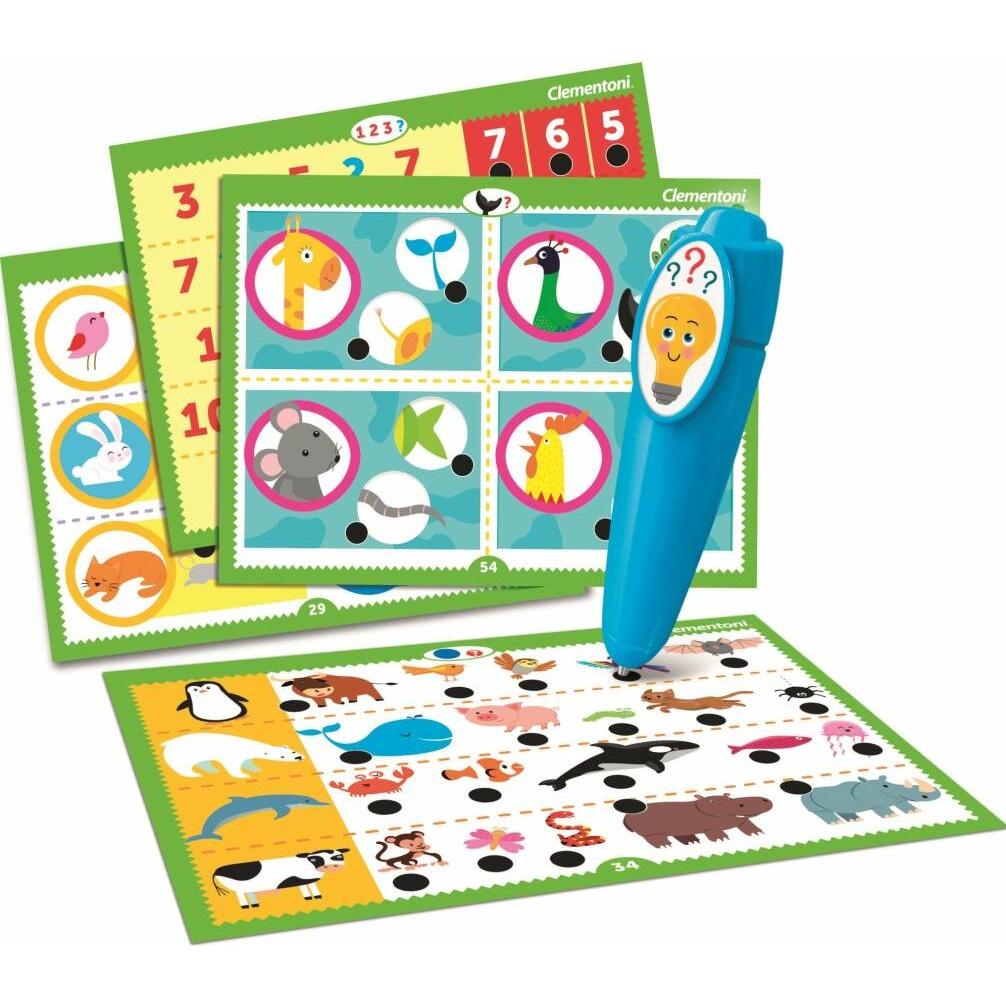 Thumbnail - Clementoni Lernspiel: mein interaktiver Stift 500 Quizze - Tiere