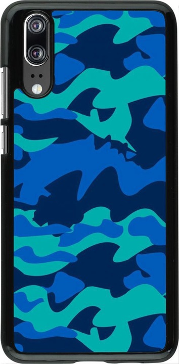 Actual product image PhoneLook Coque Camo Blue (Huawei P20)