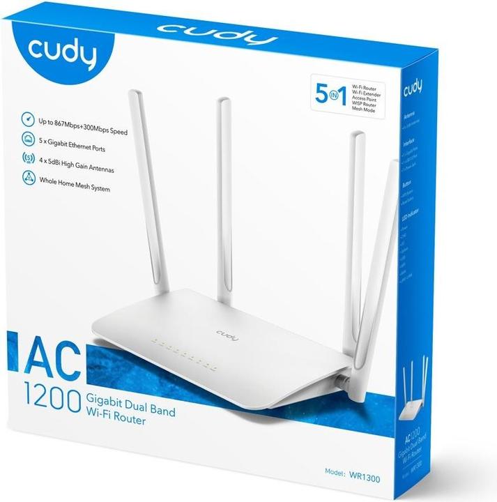 Actual product image Cudy WR1300