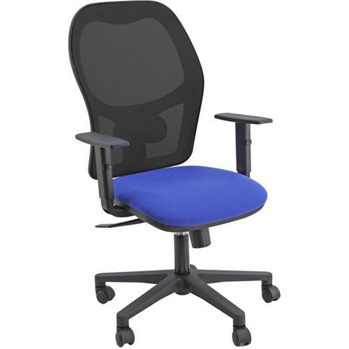 Unisit, Bürostuhl, HUBBLE HUVE Gepolsterter Sitz Mesh-Rückenlehne