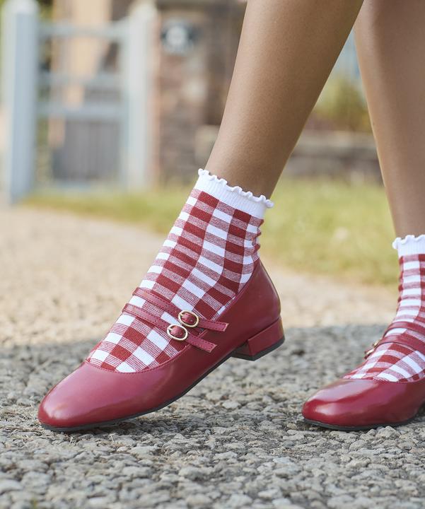Image du produit Joe Browns Polka Dot Lined Double Strap Mary Jane Shoes (41)