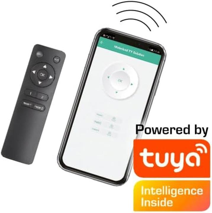 Actual product image myWall For screen sizes 43" - 90" (109 - 229 cm), load up to 50 kg, with wireless remote control and Tuya (Wall, 50 kg, 43" - 90")