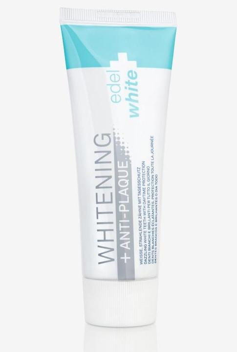 Produktbild Edel + White Anti-Plaque und Whitening Zahnpasta (75 ml)