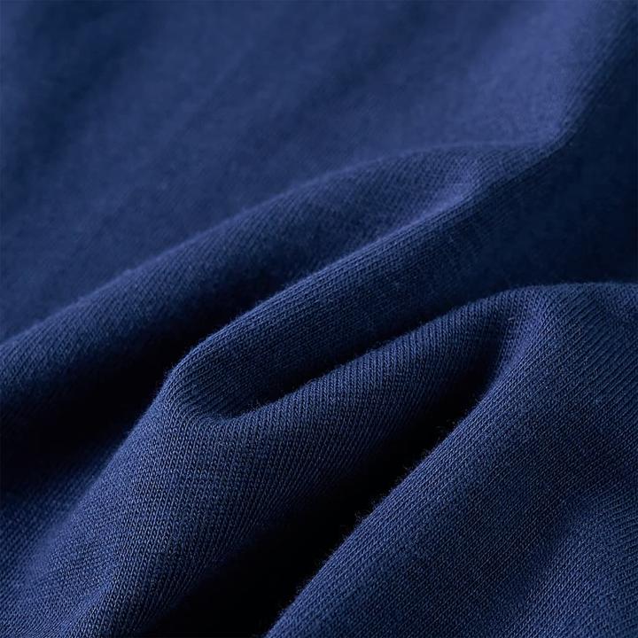 Immagine prodotto VidaXL Camicia da bambino a maniche lunghe blu navy 128,Materiale: 95 % cotone (128)