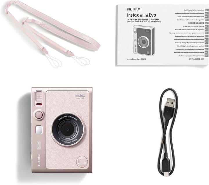 Actual product image Fujifilm Instax Mini Evo