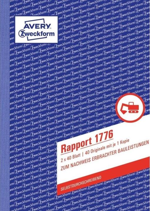 Produktbild Avery Rapport (40 x)