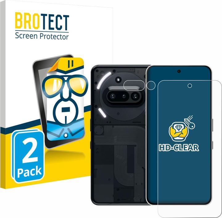 Image du produit BROTECT Protection Clair (2 pcs, Nothing Phone (3a))