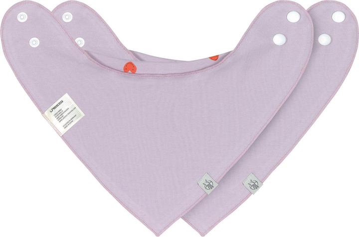 Produktbild Lässig Dreieckstuch Baby (2 Stk) - Bandana, Happy Rascals Herz