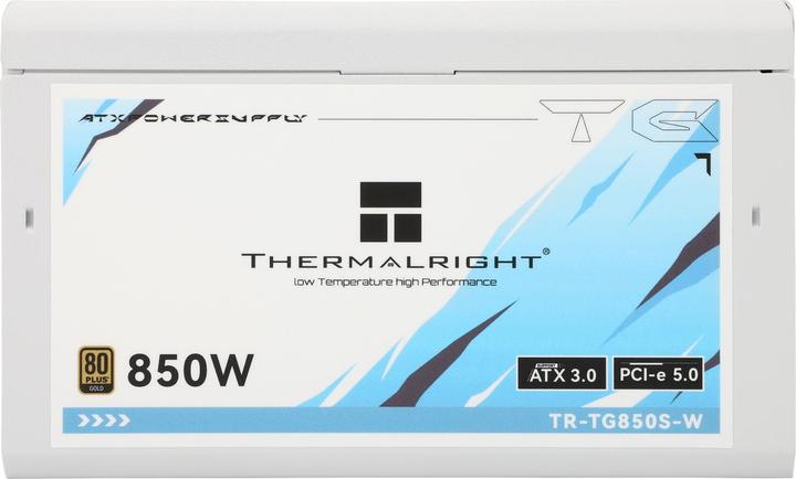 Immagine prodotto Thermalright TG S (Non-Modular) Bianco con illuminazione LED RGB - Alimentatori - 850 Watt - 120 mm - (850 W)