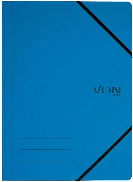 Image du produit von Chemise à élastique A4, bleu, 5 pièces (A4, 5x)