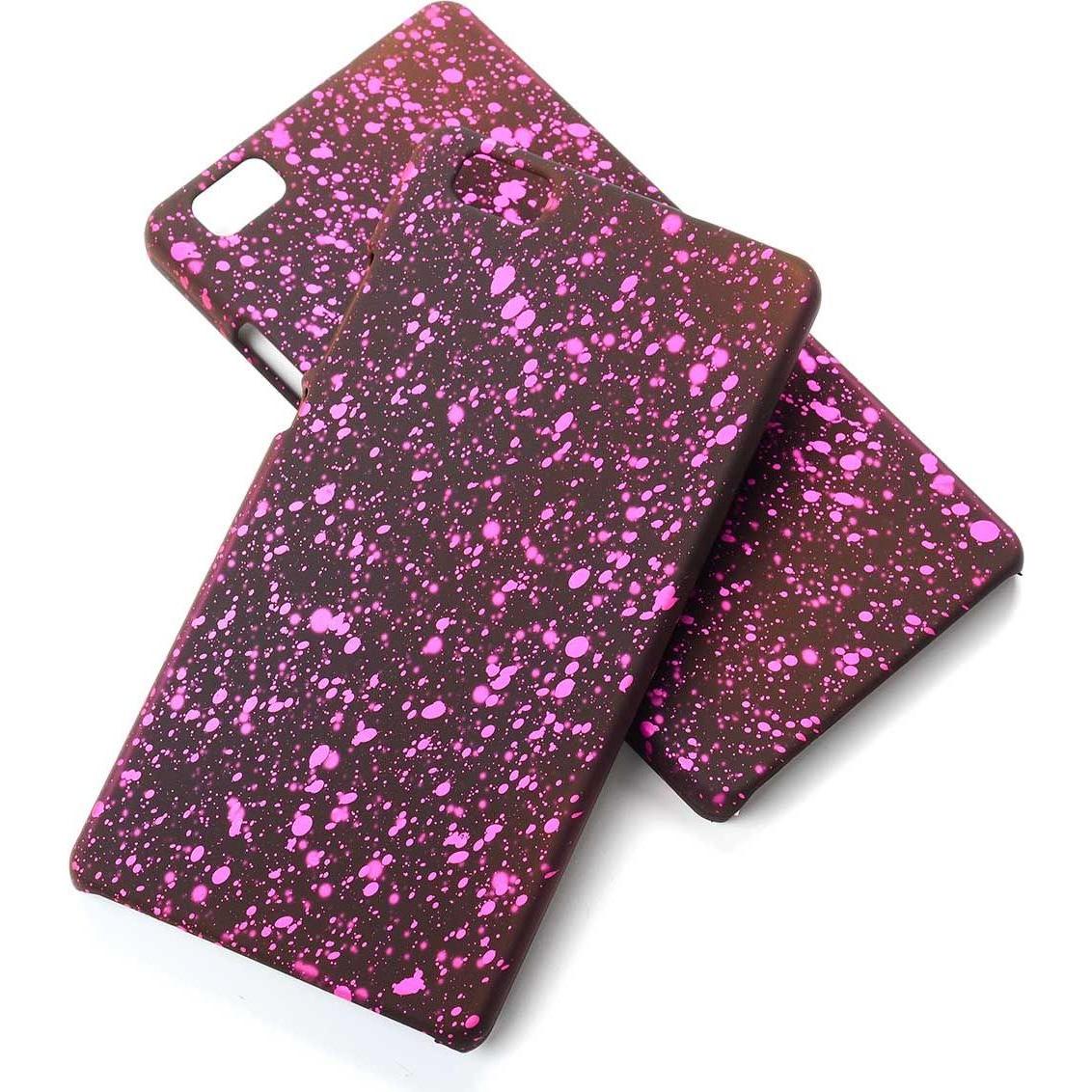 Thumbnail - König Design Handy Hülle Schutz Case Bumper Schale Rahmen für Huawei P8 Lite 3D Sterne Pink (Huawei P8 Lite), Smartphone...