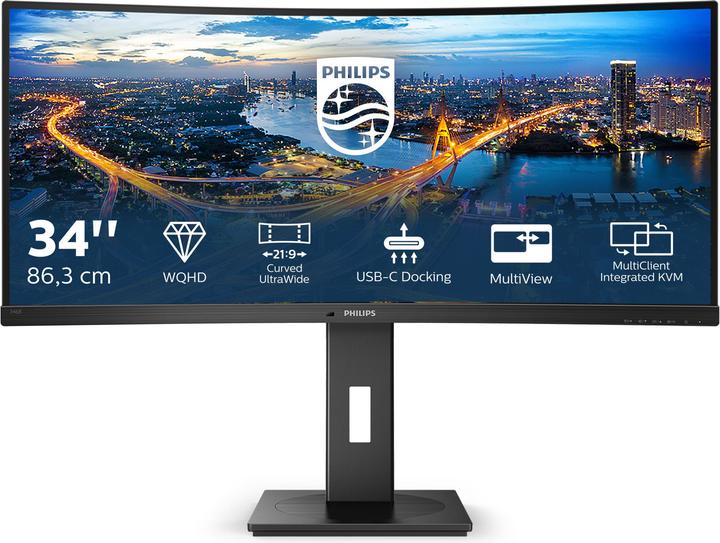 Produktbild Philips 346B1C/00 (3440 x 1440 Pixel, 34")