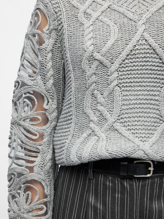 Produktbild Object Chunky Strick Pullover (S)