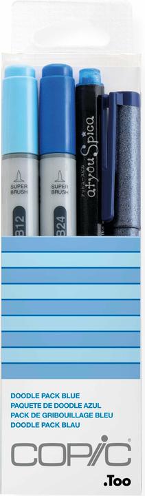 Copic Doodle Pack Blue (4x)