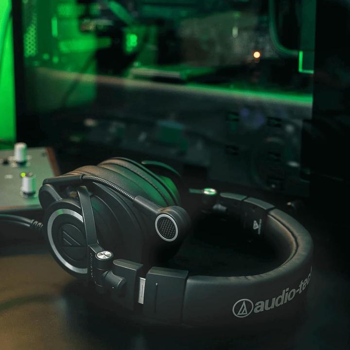 Produktbild Audio-Technica Audio Technica ATHM50XSTS StreamSet Professional Streaming Headset XLRAnalog Black (Kabelgebunden)