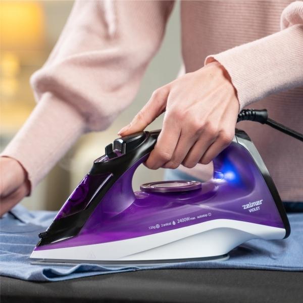 Actual product image Zelmer ZIR1515 Violet (2400 W, 120 g/min)