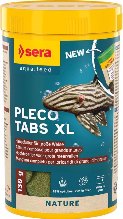 Produktbild Sera Wels-Tabs XXL 250ml (Wels, 250 ml)