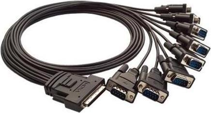 Image du produit Moxa CBL-M68M9X8-100 - SCSI série VHDCI 68 vers 8 x DB9 mâle, 1m (1 m)