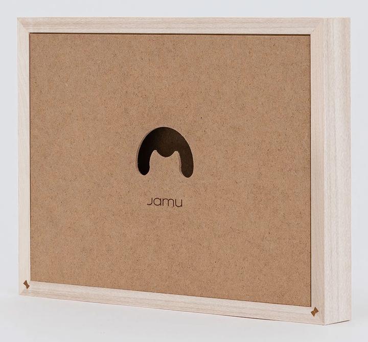 Image du produit Jamu Cadre photo pour dessins d'enfants érable, A3 (29,7 x 42 cm)