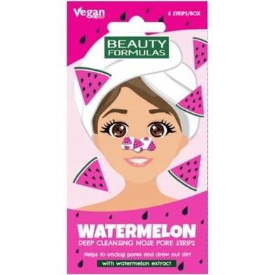 NoName, Gesichtsreinigung, Wassermelone Tiefenreinigende Nasenstrips - 6 Stück (Reinigungstücher)