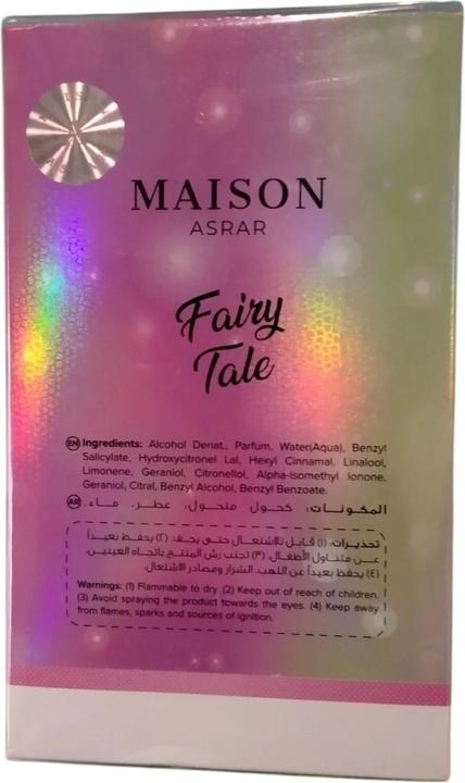 Actual product image Maison Asrar Fairy Tale Eau De Parfum 100ml (Eau de parfum, 100 ml)