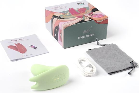 Actual product image Magic Motion Umi Smart Wearable Vibrator - Green