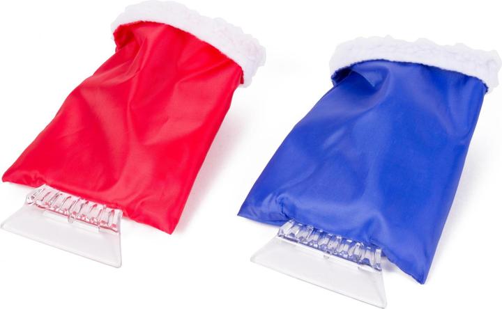 Benson Eiskratzer mit Handschuh in rot oder blau