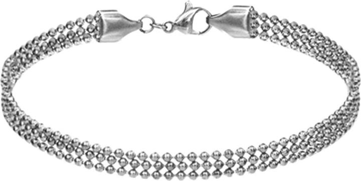 Produktbild Star Piercing Armkette silber drei einzelne Kugelketten (19 cm, ohne Messing)