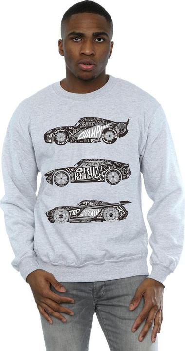 Produktbild Disney Cars Text Racers Sweatshirt (M)