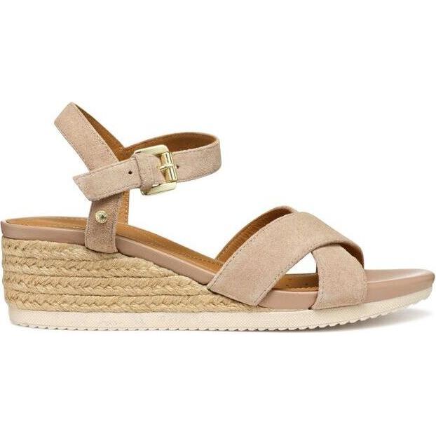 Geox, Damen, Sandalen, Ischia Corda B, Braun, (36)