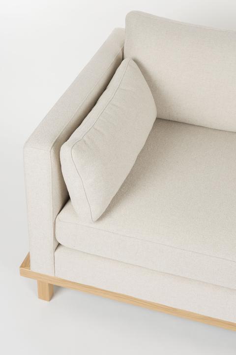 Produktbild Zuiver Sofa Blossom 4,5-Seater Oak Sand