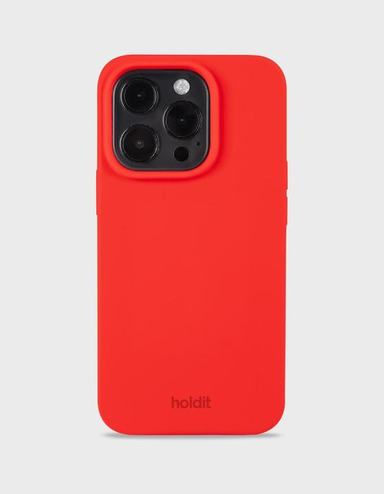 Actual product image Holdit Back Cover Silicone iPhone 14 Pro Chili Red (Apple iPhone 14 Pro)