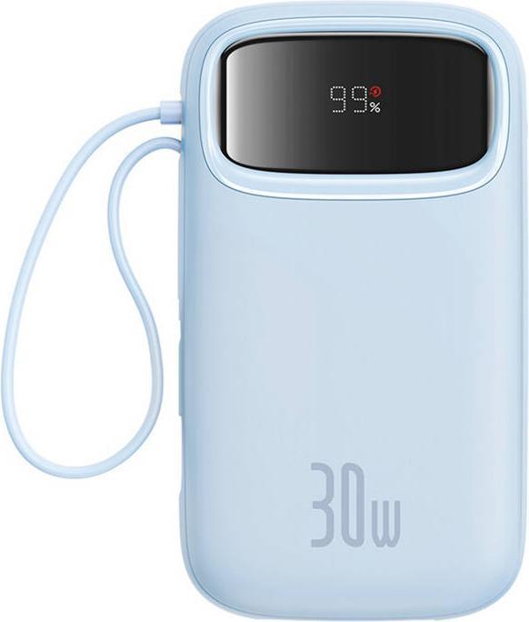 Actual product image Baseus Powerbank QPow2 20000mAh 30W 2xUSB-C (blue) (20000 mAh, 30 W)