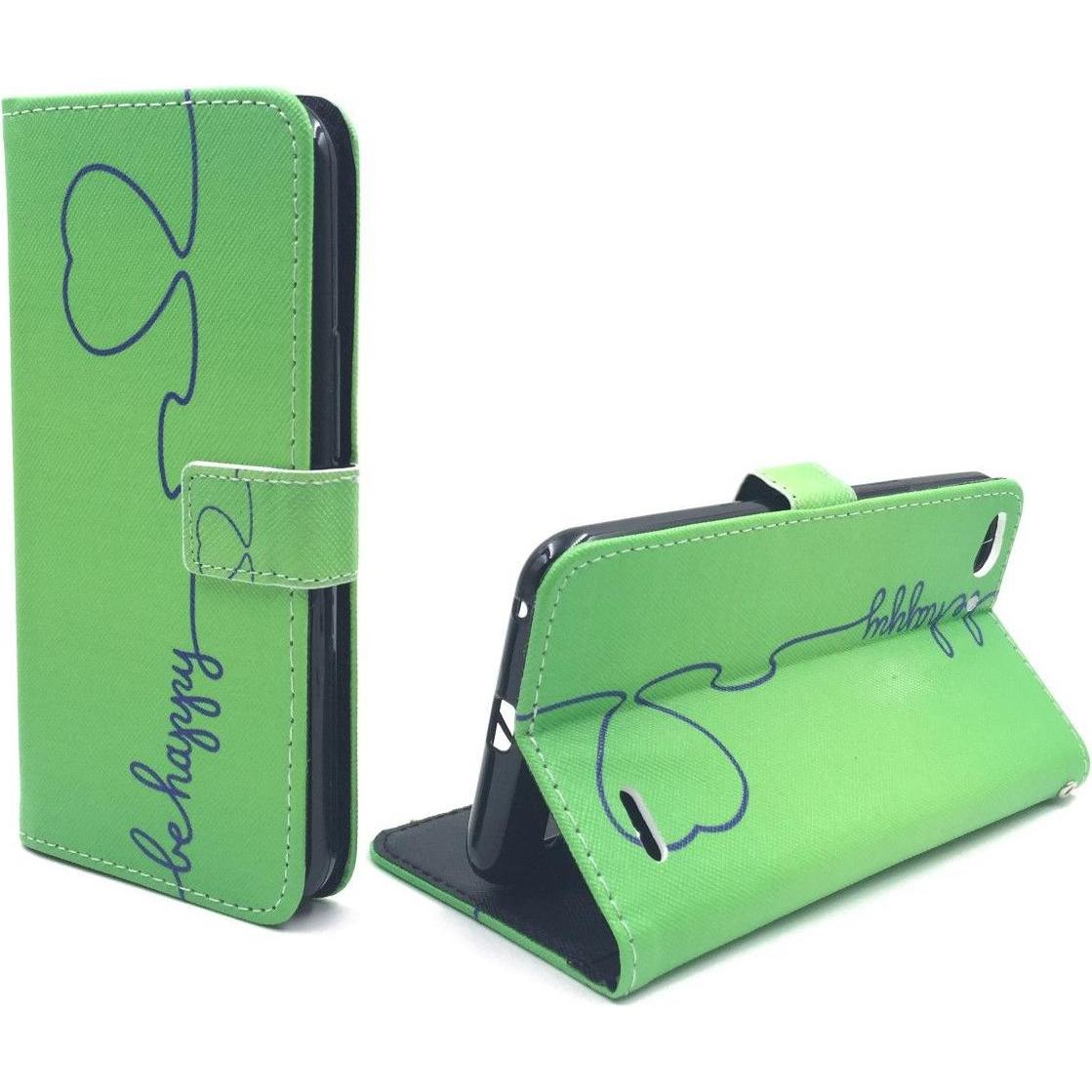 König Design Schutz Handy Hülle für Vodafone Smart Ultra 6 Case Cover Tasche Wallet Etui Neu (Vodafone Smart Ultra 6), S...
