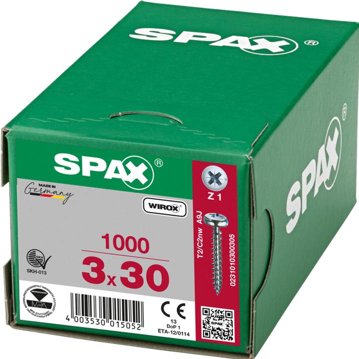 Produktbild Spax Spanplattenschrauben (1000 Schrauben pro Stück)