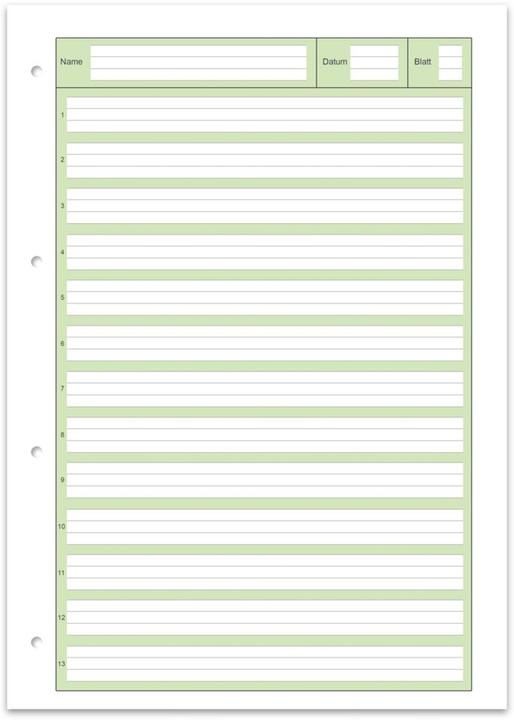 Produktbild Staufen Arbeitsblock green DIN A4 liniert Lineatur 1.Schuljahr (A4)