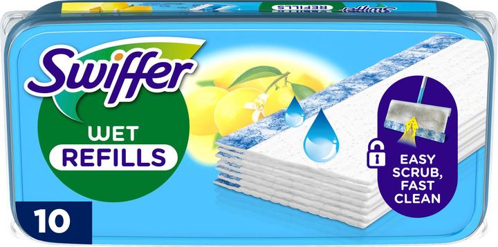 Actual product image Swiffer Sweeper Wet Cloths Fresh - Effective Cleaning Solution (10 pcs.)
