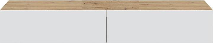 Image du produit CaliCosy Meuble suspendu 2 abattants et 2 niches de rangement L180 cm - Kaway