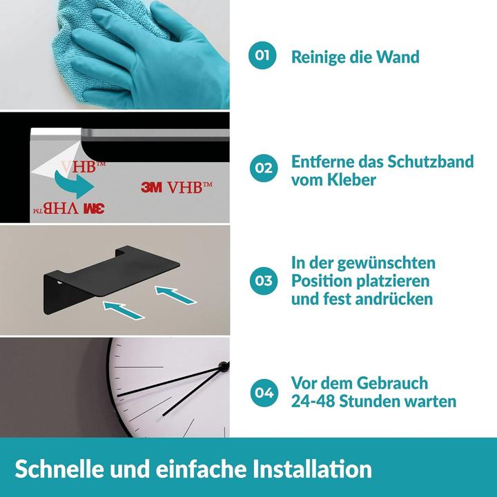 Actual product image Weissenstein Selbstklebende Badablage