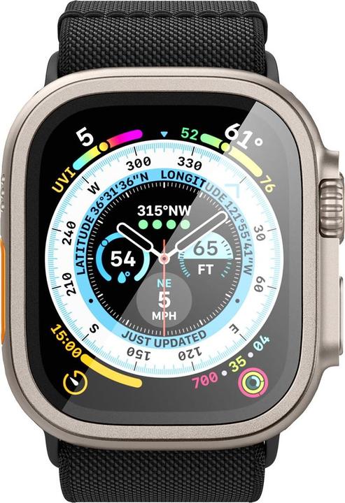 Productafbeelding Spigen ALM Glass.Tr Slim Pro Apple Watch Ultra (49 mm) Titanium AGL06161