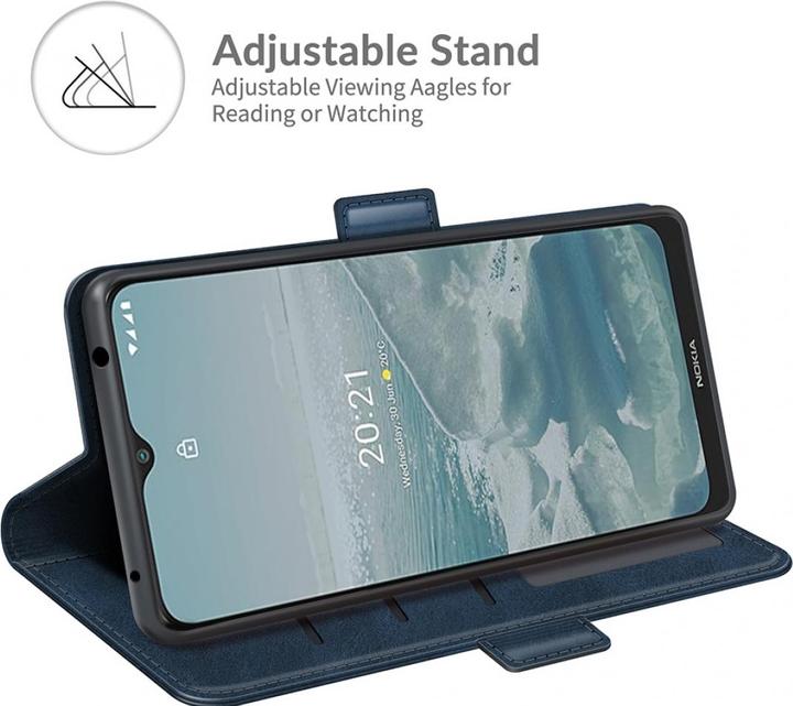 Produktbild Screenguard Nokia G20 CardLounge Lederhülle (Nokia G20)