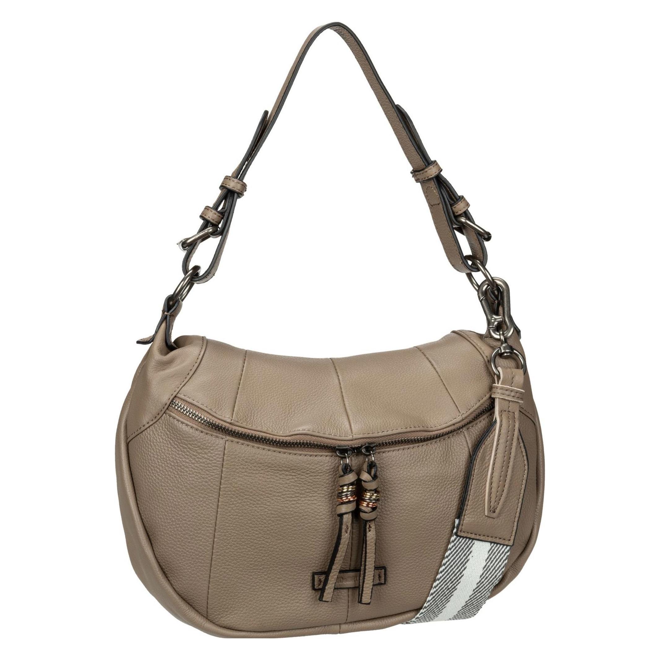 FredsBruder, Damen, Handtasche, Schultertasche Pruvia Small Hobo, Braun