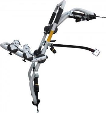 Actual product image Peruzzo Padova Alu 2 Grey Rear Bicycle Carrier for 2 BicyclesVelotrack