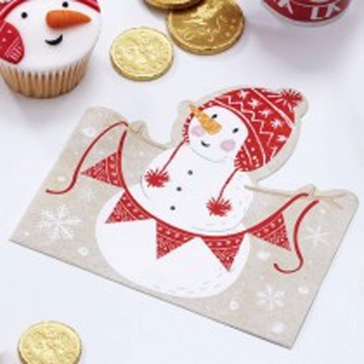 Image du produit Ginger Ray Snowman (20 pcs)