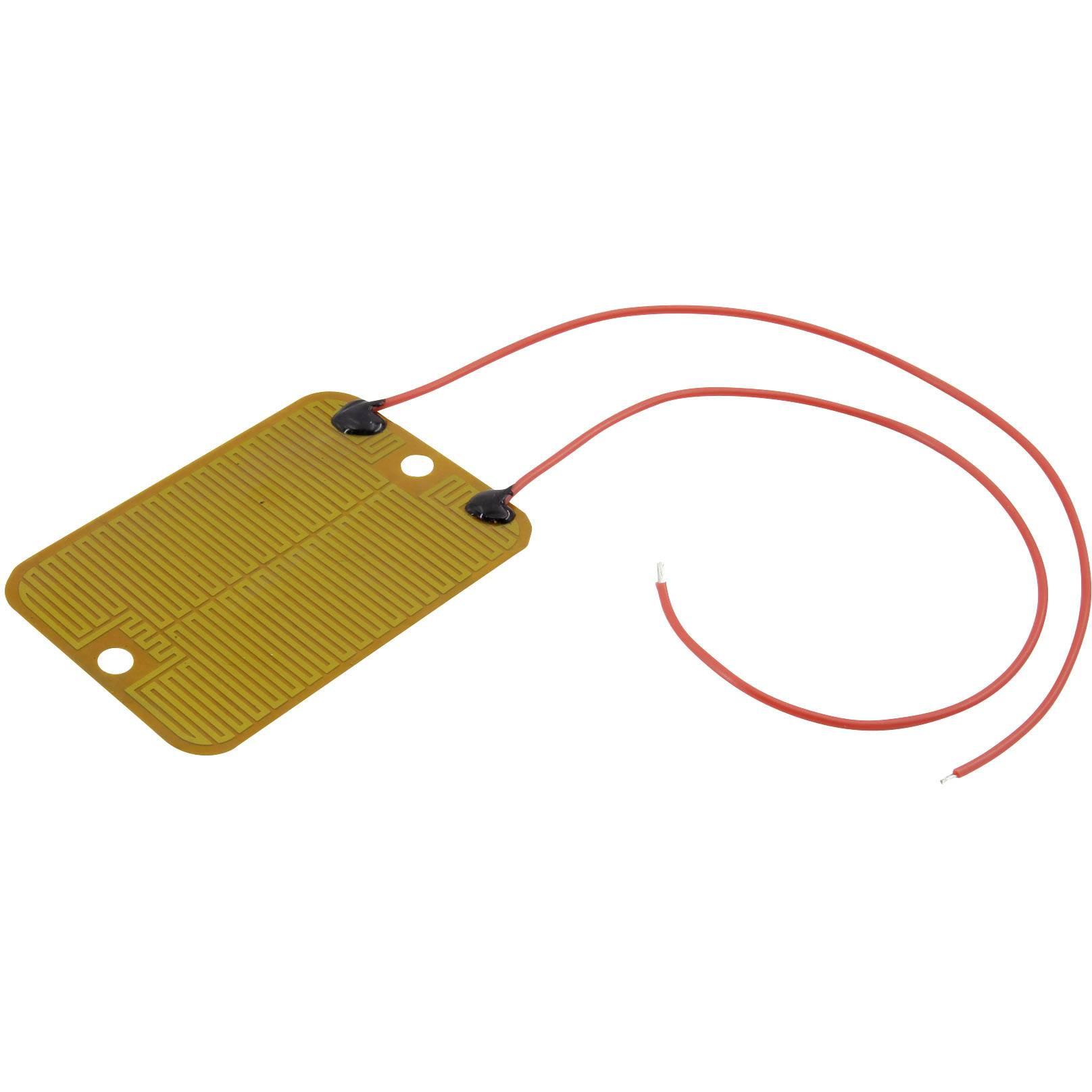 Tru Components TRU Lamina riscaldante 12V 70 X 50 mm (Foglio di riscaldamento), Accessori di elettronica + Alloggiamento