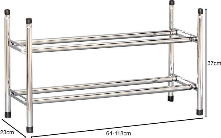 Produktbild Love it Store it Teleskop Schuhregal ausziehbar (118 x 23 x 37 cm)