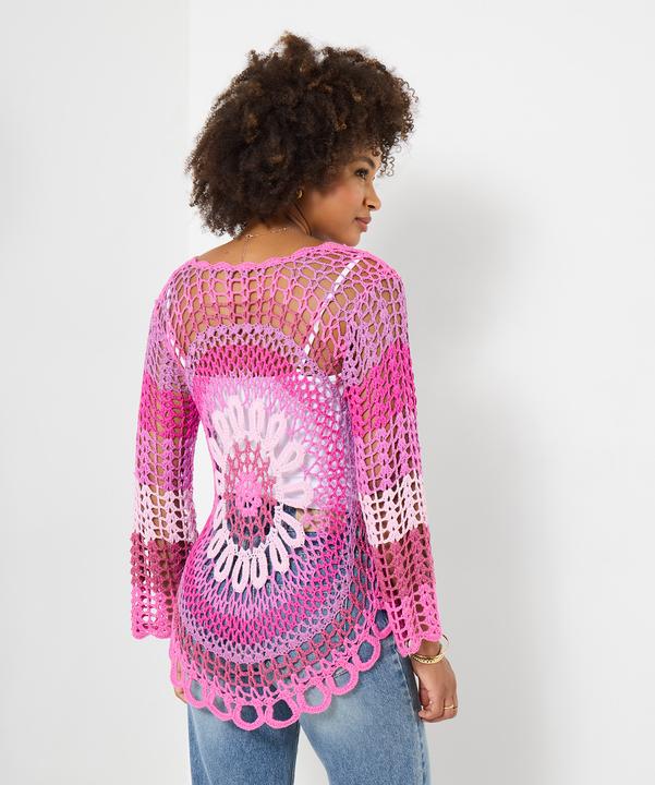 Produktbild Joe Browns Crochet Long Sleeve Scoop Neck Jumper (L)