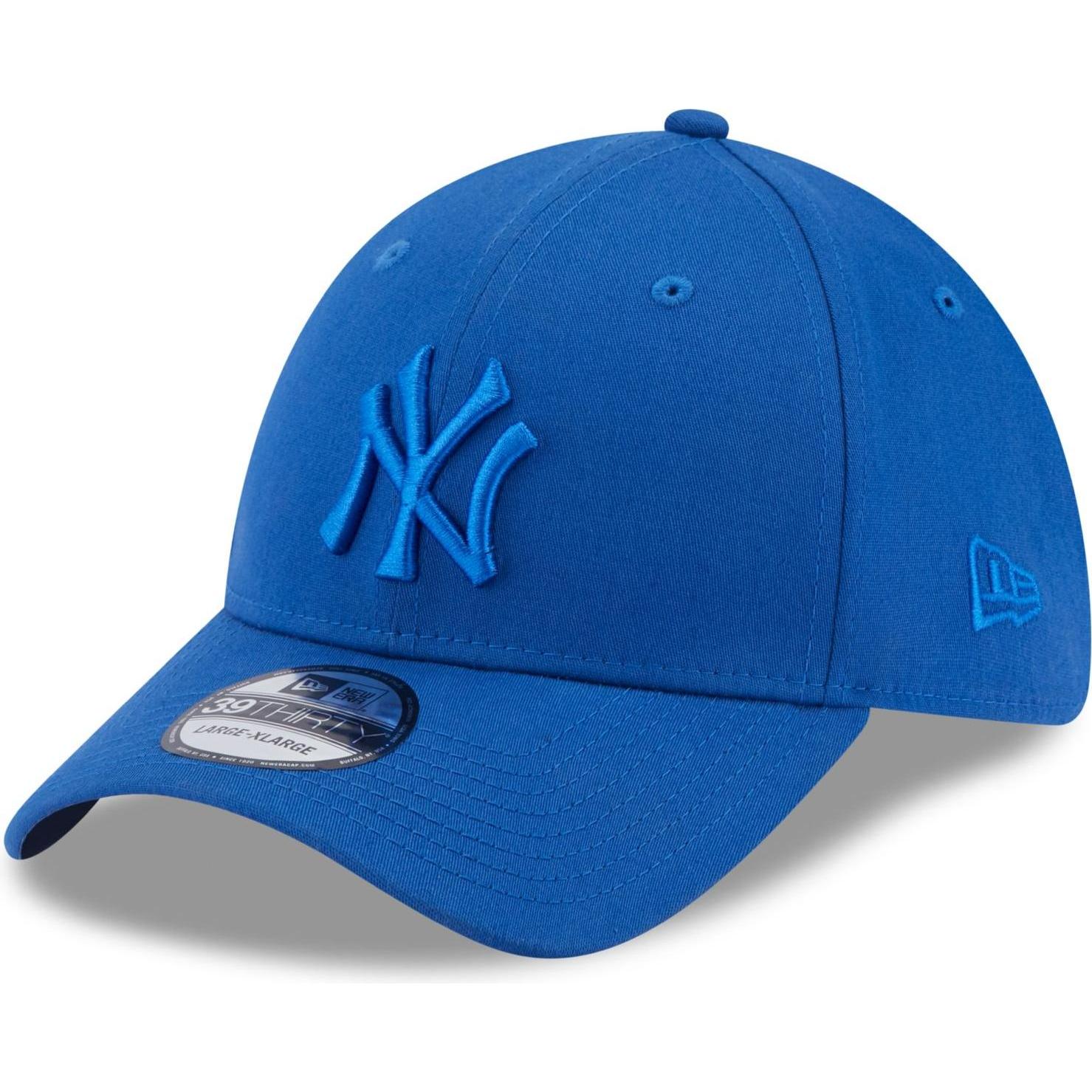 New Era, Herren, Cap, 39Thirty Stretch Cap - New York Yankees royal - M/L, Blau, (M)
