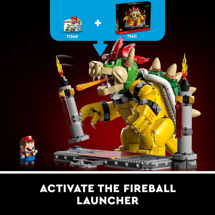 Actual product image LEGO The mighty Bowser (71411, LEGO Super Mario)