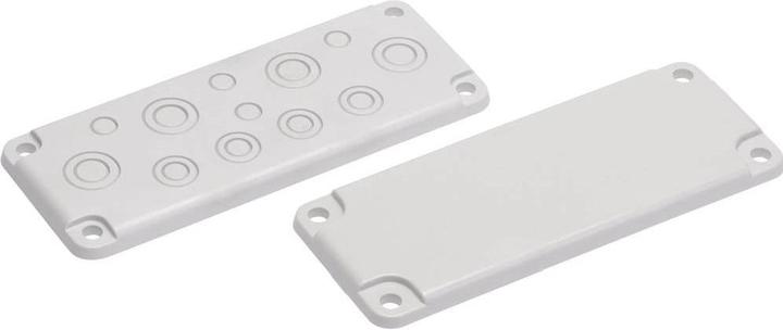 Fibox MB 10857 Kabeldurchführungsplatte mit Vorprägung Polycarbonat